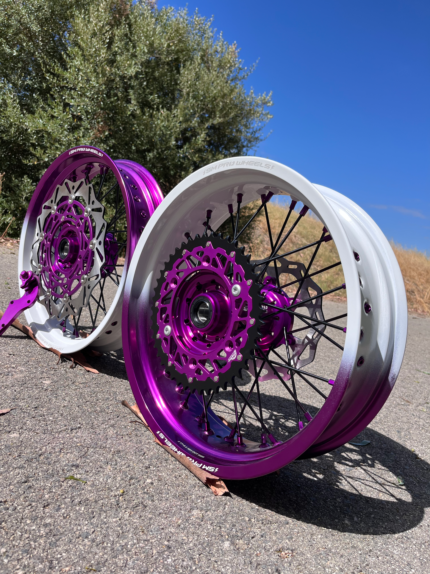 Personaliza tu de Kit de llantas Supermotard sin accesorios