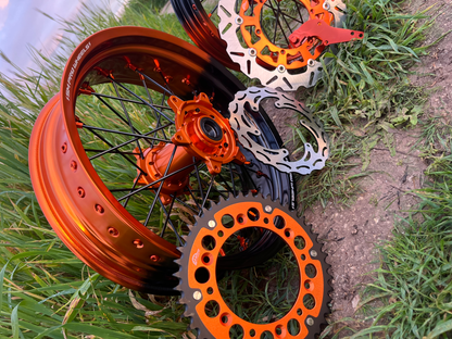 Personaliza tu de Kit de llantas Supermotard sin accesorios